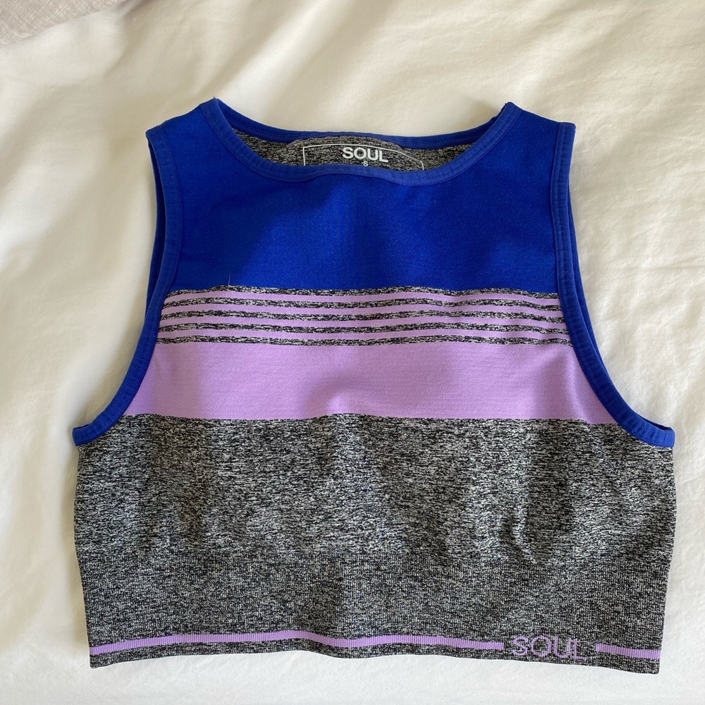 SoulCycle seamless bra top